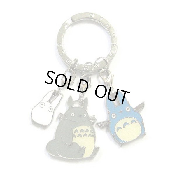 Studio Ghibli My Neighbor Totoro Triple Metal Charm Key Chain Sho 