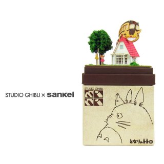 My Neighbor Totoro & Mei Miniature Art Paper Craft Kit Studio Ghibli J –