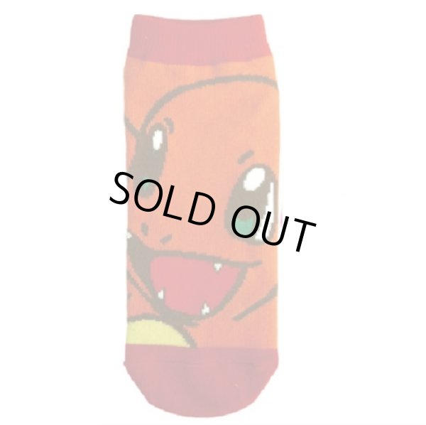 Photo1: Pokemon Socks for Women Charmander 22 - 24 cm 1Pair (1)