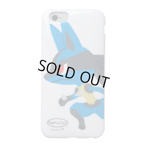 Photo1: Pokemon Center 2016 iPhone 6 6s Soft Case pokemon time Lucario Jacket Cover (1)