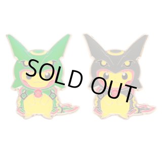 Pokemon Center Kyoto 2016 Okuge-sama Maiko-han Pikachu Pin Badge set Pins