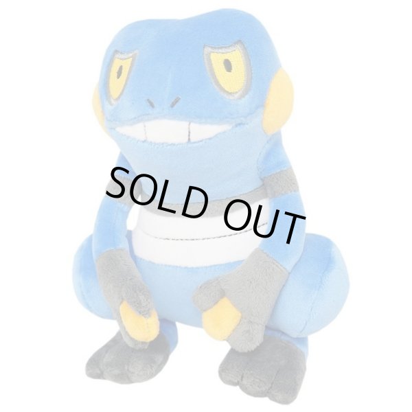 Photo1: Pokemon 2016 ALL STAR COLLECTION Croagunk Plush Toy SAN-EI (1)