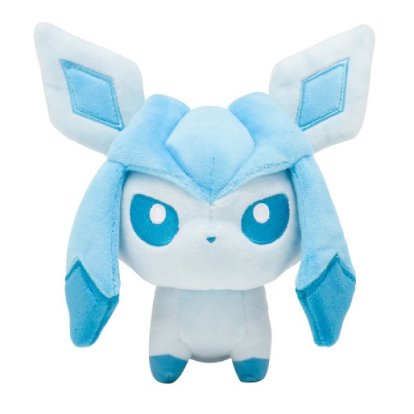 Photo1: Pokemon Center 2017 POKEMON DOLLS Glaceon Plush Toy (1)