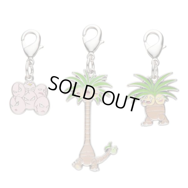 Photo1: Pokemon Center 2017 Metal Charm # 102 103 A103 Exeggcute Exeggutor Alola Exeggutor (1)