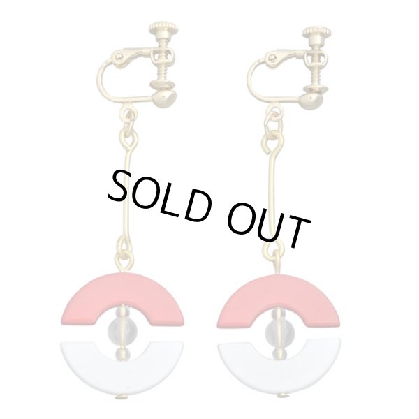 Photo1: Pokemon Center 2018 Pokemon accessory Series Clips Earrings E14 (1)