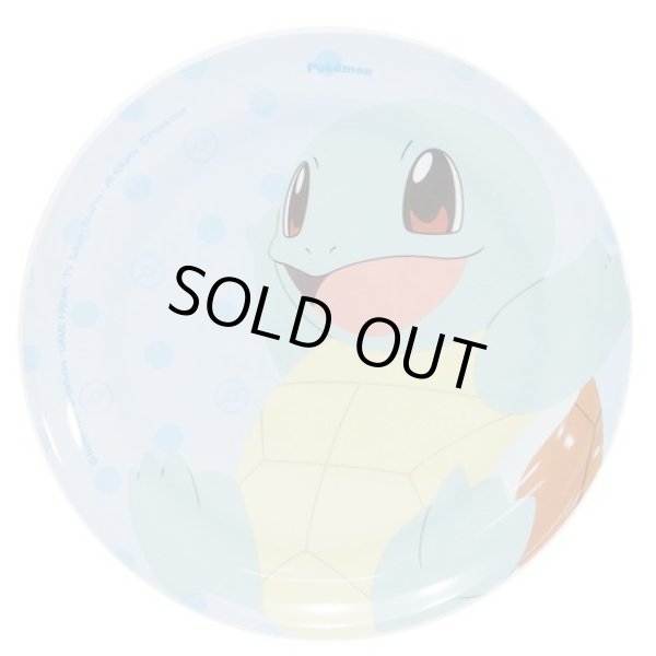 Photo1: Pokemon 2019 Tableware Melamine Plate Squirtle dot (1)