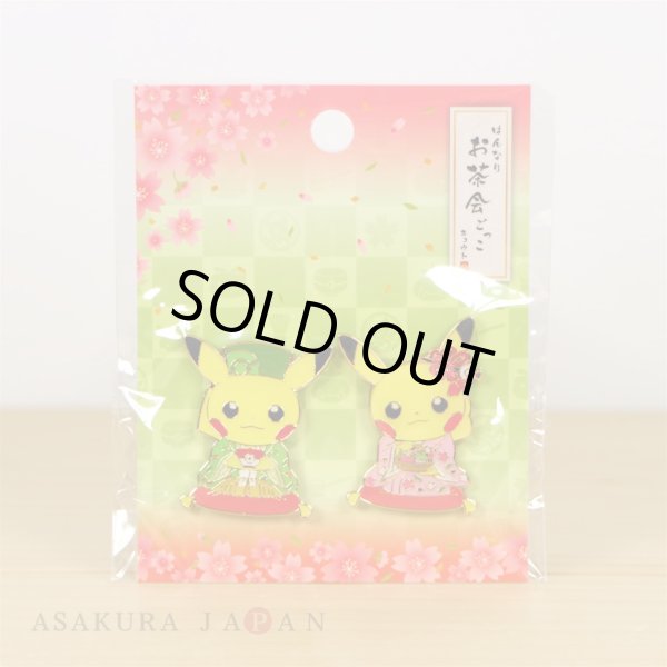 Pikachu & Houou Logo Pins Pocket Monsters Pokémon Center Kyoto Limited, Goods / Accessories