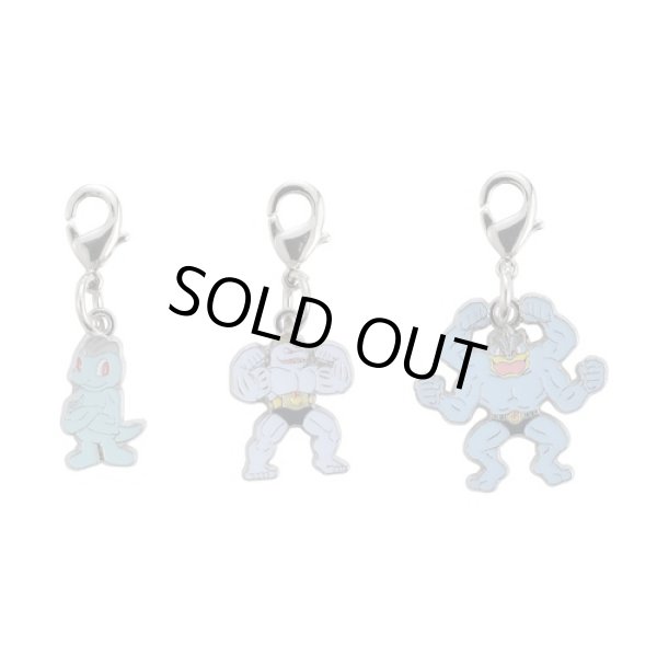 Photo1: Pokemon Center 2018 #My151 Metal Charm # 066 067 068 Machop Machoke Machamp (1)