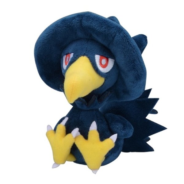 Photo1: Pokemon Center 2019 Pokemon fit Mini Plush #198 Murkrow doll Toy (1)