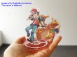 Photo6: Pokemon Center 2019 Pokemon Trainers Acrylic Stand Key Chain Lance Dragonite (6)