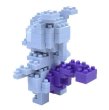 Photo2: Pokemon KAWADA nanoblock NBPM_006 Mewtwo micro-sized building block (2)