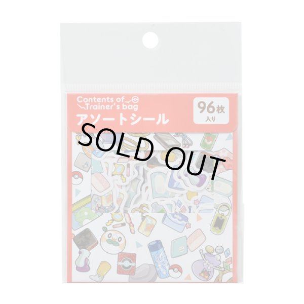 Photo1: Pokemon Center 2019 Contents of Trainer’s bag Assorted Mini Sticker set RD ver. (1)