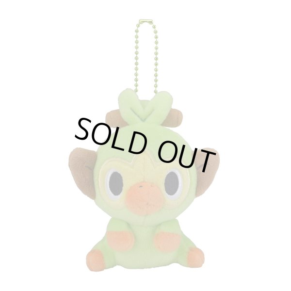 Photo1: Pokemon Center 2020 POKEMON DOLLS Plush Mascot Key Chain Grookey (1)