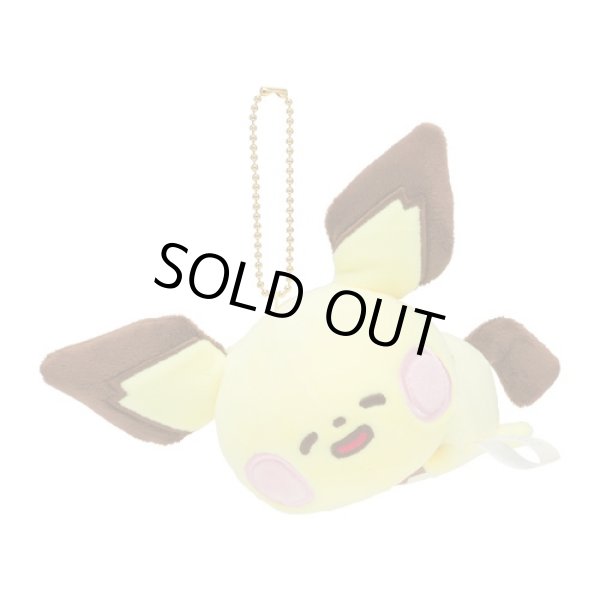 Photo1: Pokemon Center 2020 Pokemon Yurutto vol.3 Pichu Plush Mascot Key Chain (1)