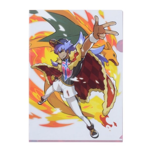 Pokemon Center 2020 Pokemon Trainers A4 Size Clear File Folder 3 pcs Leon  Raihan Allister