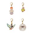 Photo1: Pokemon Center 2021 Happy Easter Basket Metal charm Scorbunny set (1)