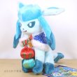 Photo4: Pokemon Center 2021 Christmas in the Sea Glaceon Plush doll (4)