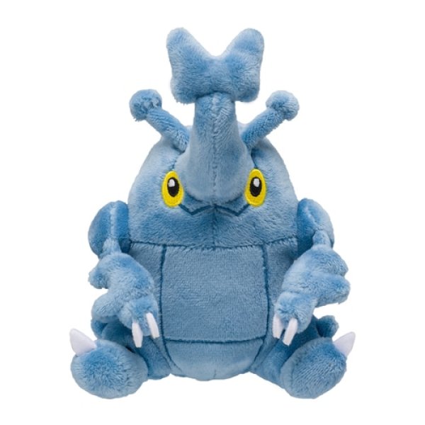 Photo1: Pokemon Center 2019 Pokemon fit Mini Plush #214 Heracross doll Toy (1)