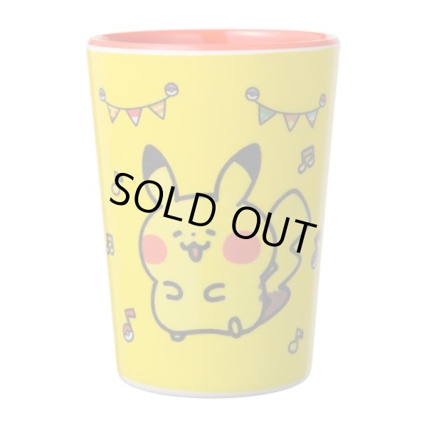 Photo1: Pokemon Center 2022 Pokemon Smile Mini Melamine Tumbler Cup Pikachu ver. (1)