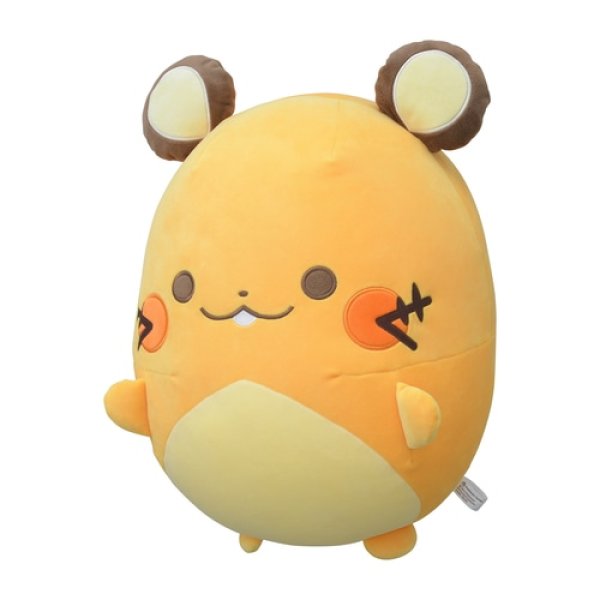 Pokemon Center 2022 Plush Bead Cushion doll Mugyutto Dedenne 