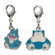 Photo1: Pokemon Center 2022 Metal Charm # 446 143 Munchlax Snorlax (1)