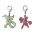 Photo1: Pokemon Center 2022 Metal Charm # 123 212 Scyther Scizor (1)