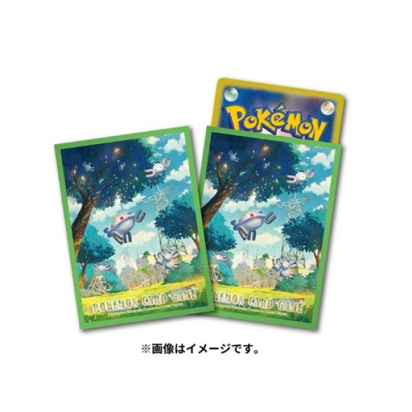 Photo1: Pokemon Center Original Card Game Sleeve Magnezone Evolution 64 sleeves (1)