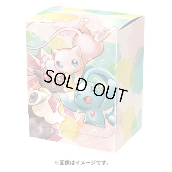 Photo1: Pokemon Center Original Card Game Flip deck case Mew Manaphy Diancie (1)