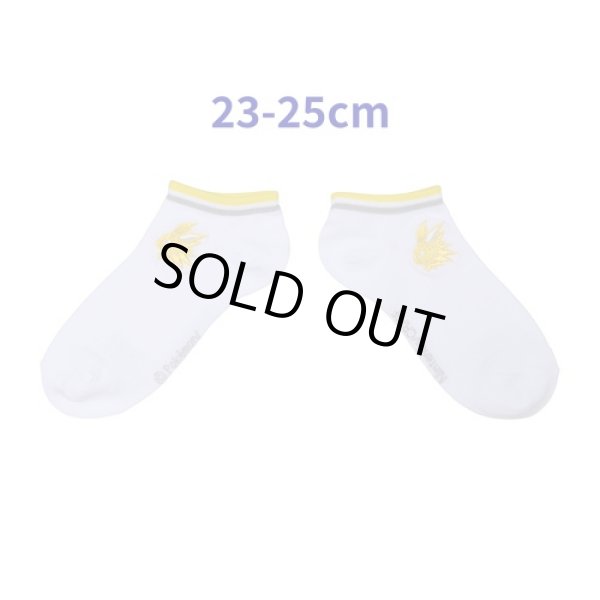 Photo1: Pokemon Center 2023 Socks for Women 23 - 25 cm 1 Pair Short Line Jolteon (1)