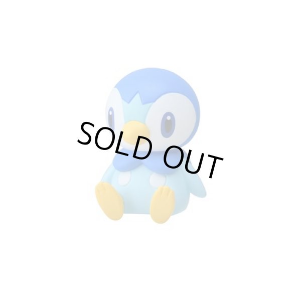 Photo1: Pokemon Center 2023 Figure Collection Sitting pokemon Piplup (1)