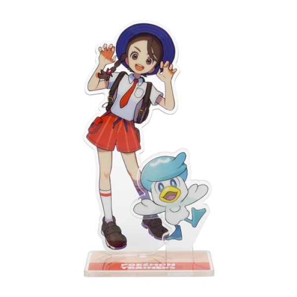 Pokemon Center 2023 Pokemon Trainers Acrylic Stand Juliana Quaxly 