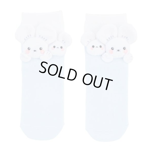 Photo1: Pokemon Center 2023 Plush Socks for Women 23 - 25 cm 1 Pair Maushold (1)