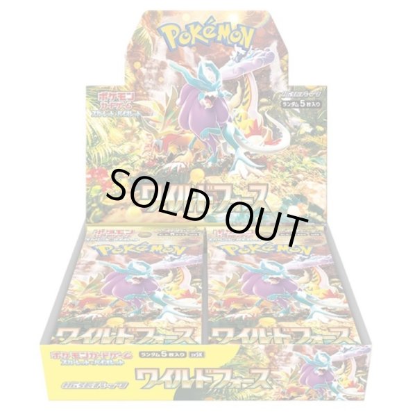 Photo1: Pokemon Card Game Scarlet & Violet sv5K Wild Force Booster Pack BOX Japan (1)