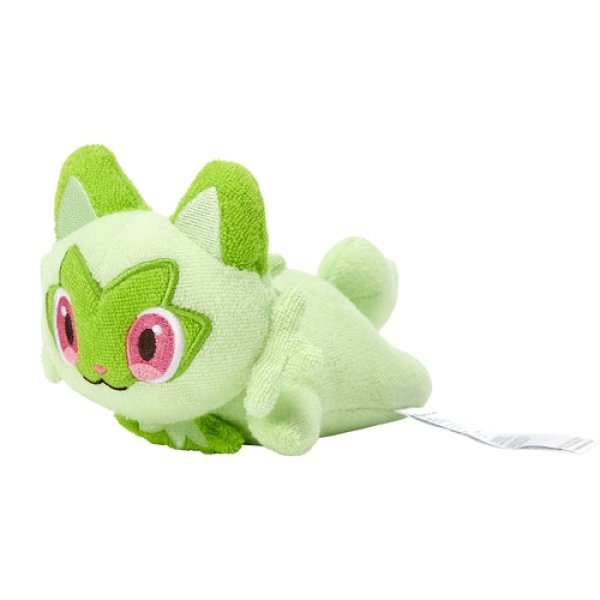 Photo1: Pokemon Center 2024 Washable Plush doll Sprigatito (1)