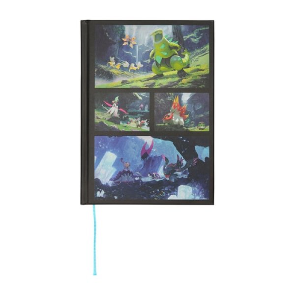 Photo1: Pokemon Center 2024 STRANGE PARADOX B6 size Hard cover Notebook (1)