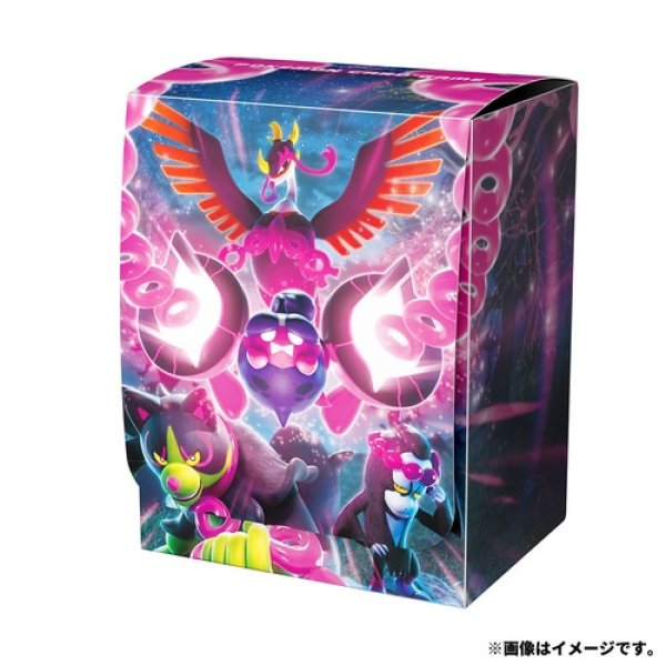 Photo1: Pokemon Center Original Card Game Flip deck case Pecharunt Okidogi Munkidori Fezandipiti (1)