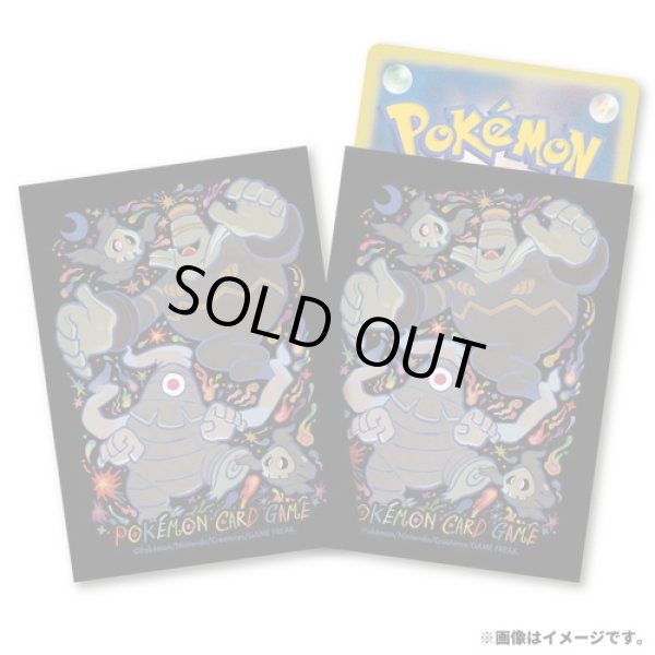 Photo1: Pokemon Center Original Card Game Sleeve Dusknoir Evolution 64 sleeves (1)