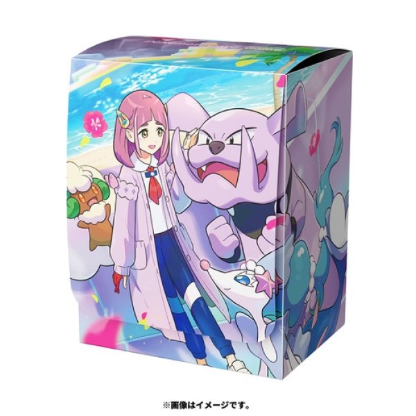 Photo1: Pokemon Center Original Card Game Flip deck case Lacey (1)