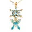 Photo2: Pokemon Center 2024 Pokemon accessory Series Necklace Ice Terastal Glaceon (2)