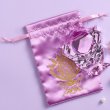 Photo1: Pokemon Center 2024 Pokemon accessory Hand mirror with bag Psychic Terastal Espeon (1)