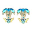 Photo1: Pokemon Center 2024 Pokemon accessory Pierced Earrings Water Terastal Vaporeon 2 pcs (1)