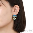 Photo4: Pokemon Center 2024 Pokemon accessory Pierced Earrings Water Terastal Vaporeon 2 pcs (4)