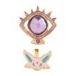 Photo3: Pokemon Center 2024 Pokemon accessory Pierced Earrings Psychic Terastal Espeon 2 pcs (3)