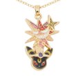 Photo2: Pokemon Center 2024 Pokemon accessory Series Necklace Dark Terastal Umbreon (2)