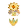 Photo3: Pokemon Center 2024 Pokemon accessory Pierced Earrings Grass Terastal Leafeon 2 pcs (3)