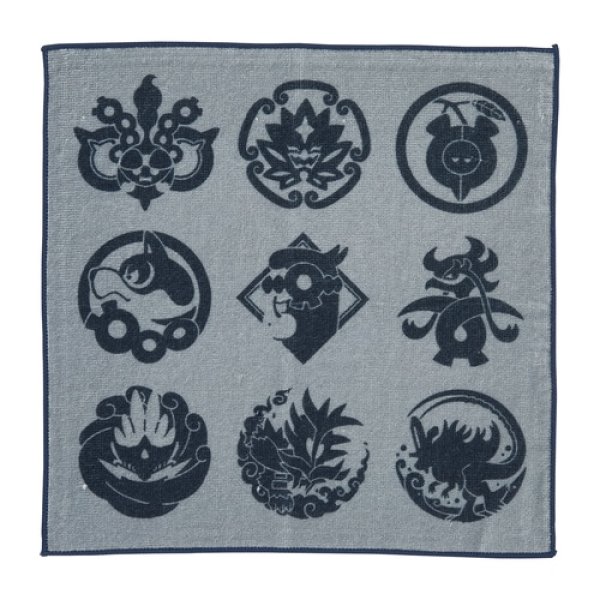 Photo1: Pokemon Center 2024 Hand towel Handkerchief Kitakami (1)