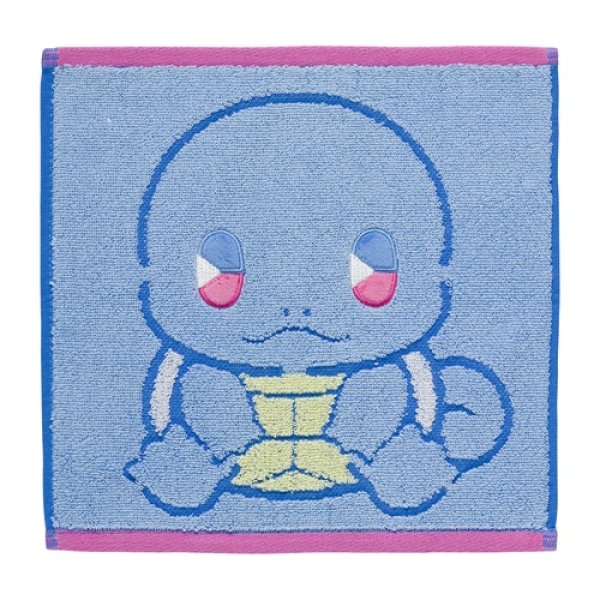 Photo1: Pokemon Center 2024 Hand towel Handkerchief SAIKO SODA Squirtle (1)