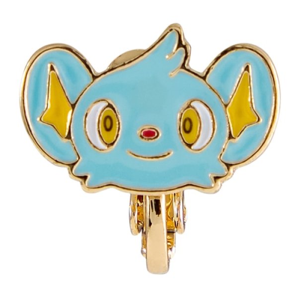 Photo1: Pokemon Center 2024 Pokemon Face Earrings - Clips Earrings ver. #27 Shinx 1 pc (1)