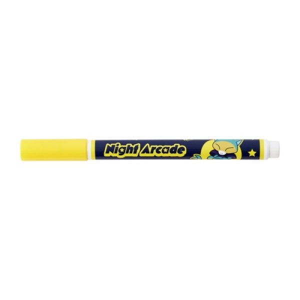 Photo1: Pokemon Center 2024 Night Arcade Highlighter Pen 1 pc Abra (1)