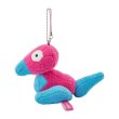 Photo3: Pokemon Center 2024 Night Arcade Plush Mascot Key chain Porygon (3)